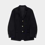 Cashmere Flannel Cashmere Blazer D NAVY
