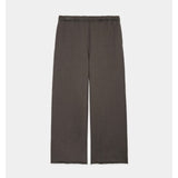 Organic Cotton Heavy Fleece Wide Gym Pants CHARCOAL