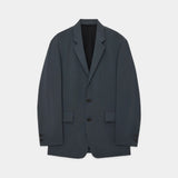 Organic Wool 2/80 Tropical Sports Coat CHARCOAL