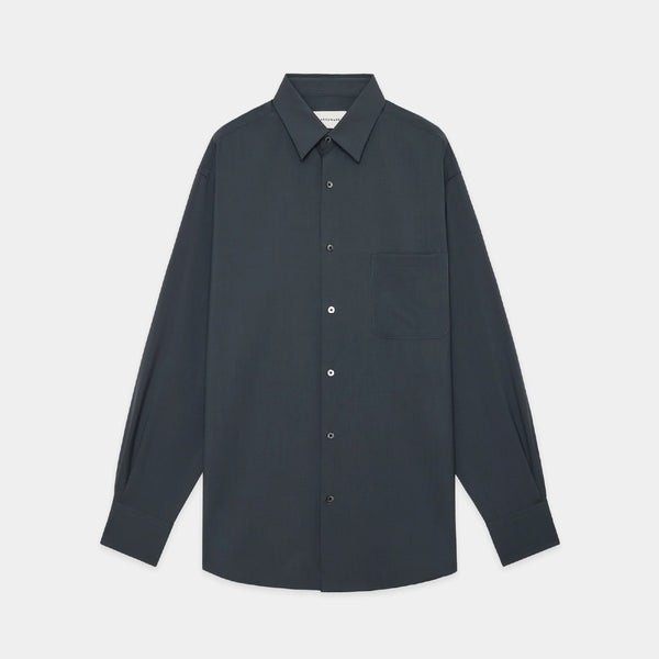 Organic Wool 2/80 Tropical Comfort Fit Shirt - ref. / Web Store