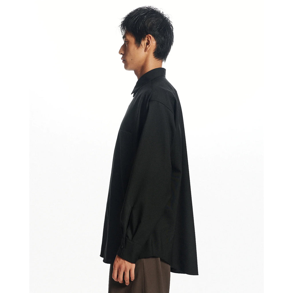 Organic Wool 2/80 Tropical Comfort Fit Shirt - ref. / Web Store