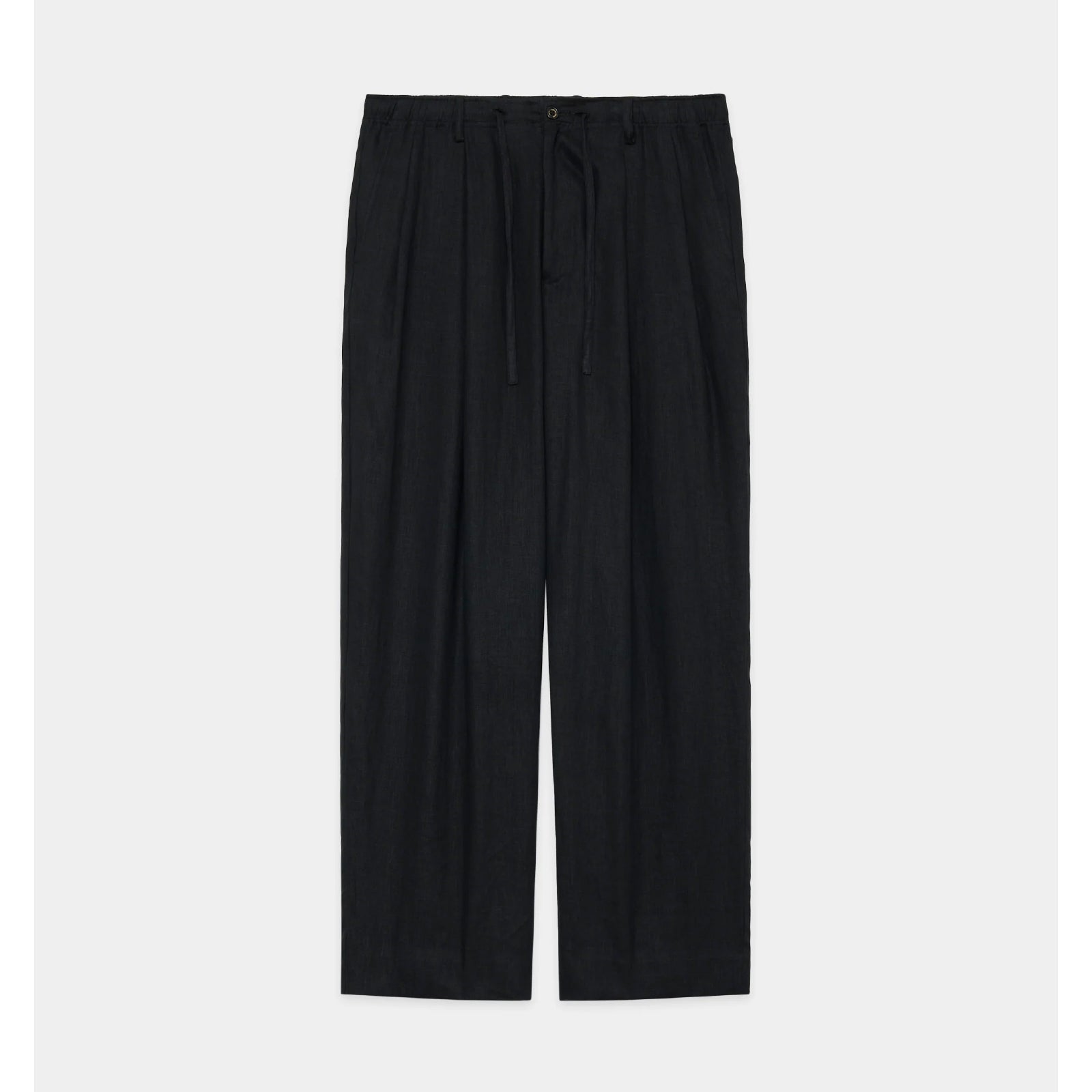 Hemp Shirting / Double Pleated Easy Trousers