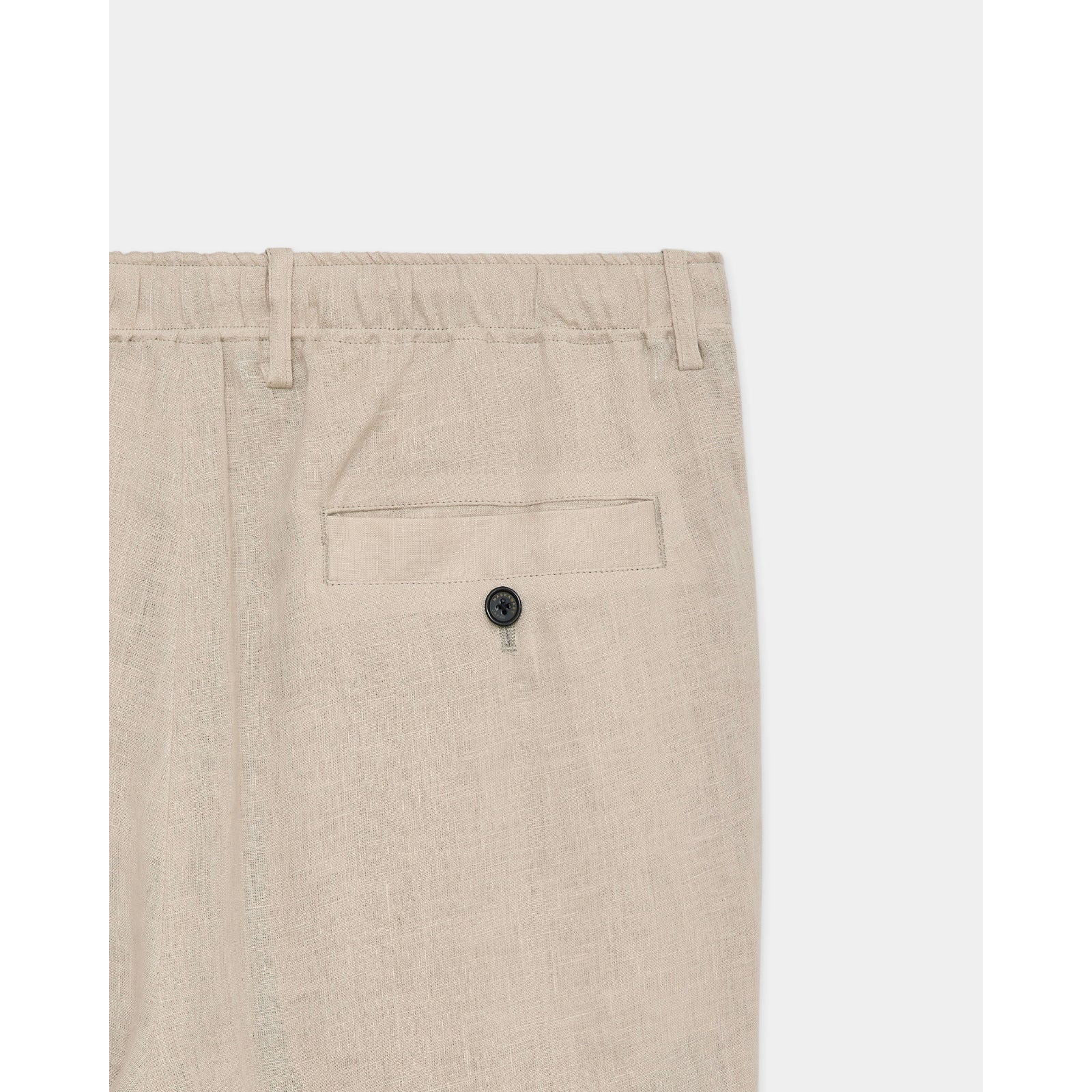 Hemp Shirting / Double Pleated Easy Trousers