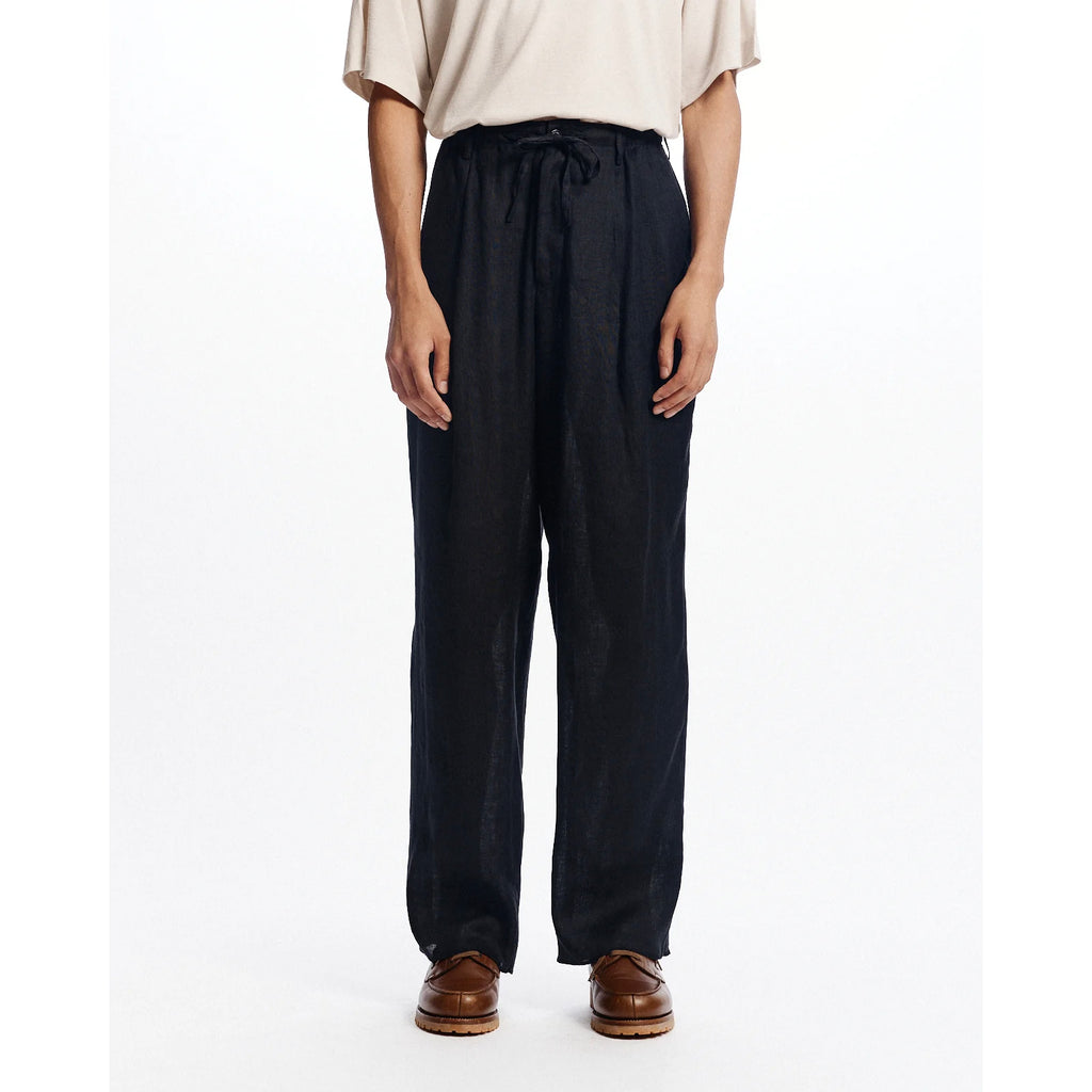 Hemp Shirting / Double Pleated Easy Trousers | ref. / Web Store