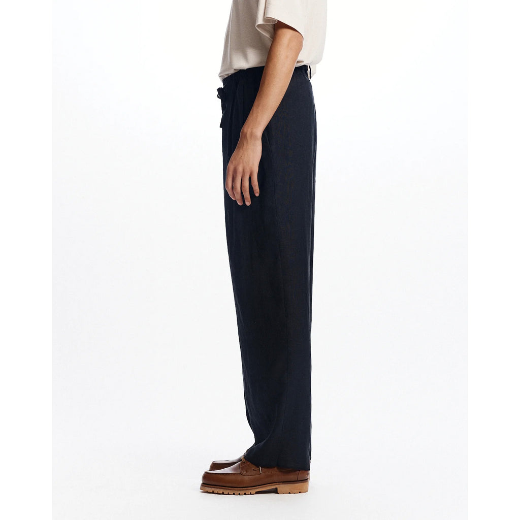 Hemp Shirting / Double Pleated Easy Trousers | ref. / Web Store