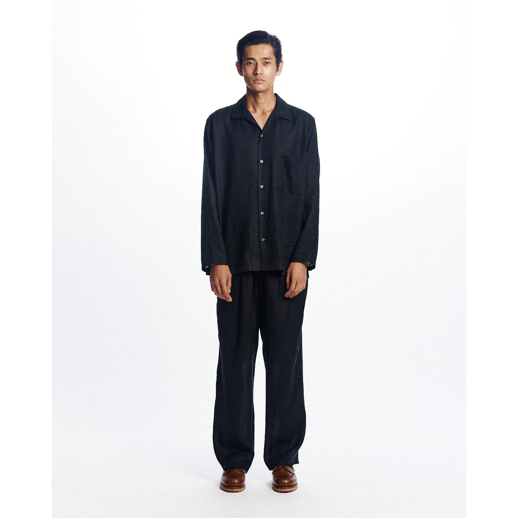 Hemp Shirting / Double Pleated Easy Trousers | ref. / Web Store