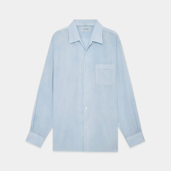 Organic Cotton 90/1 Loan / Italian Open Collar Shirt