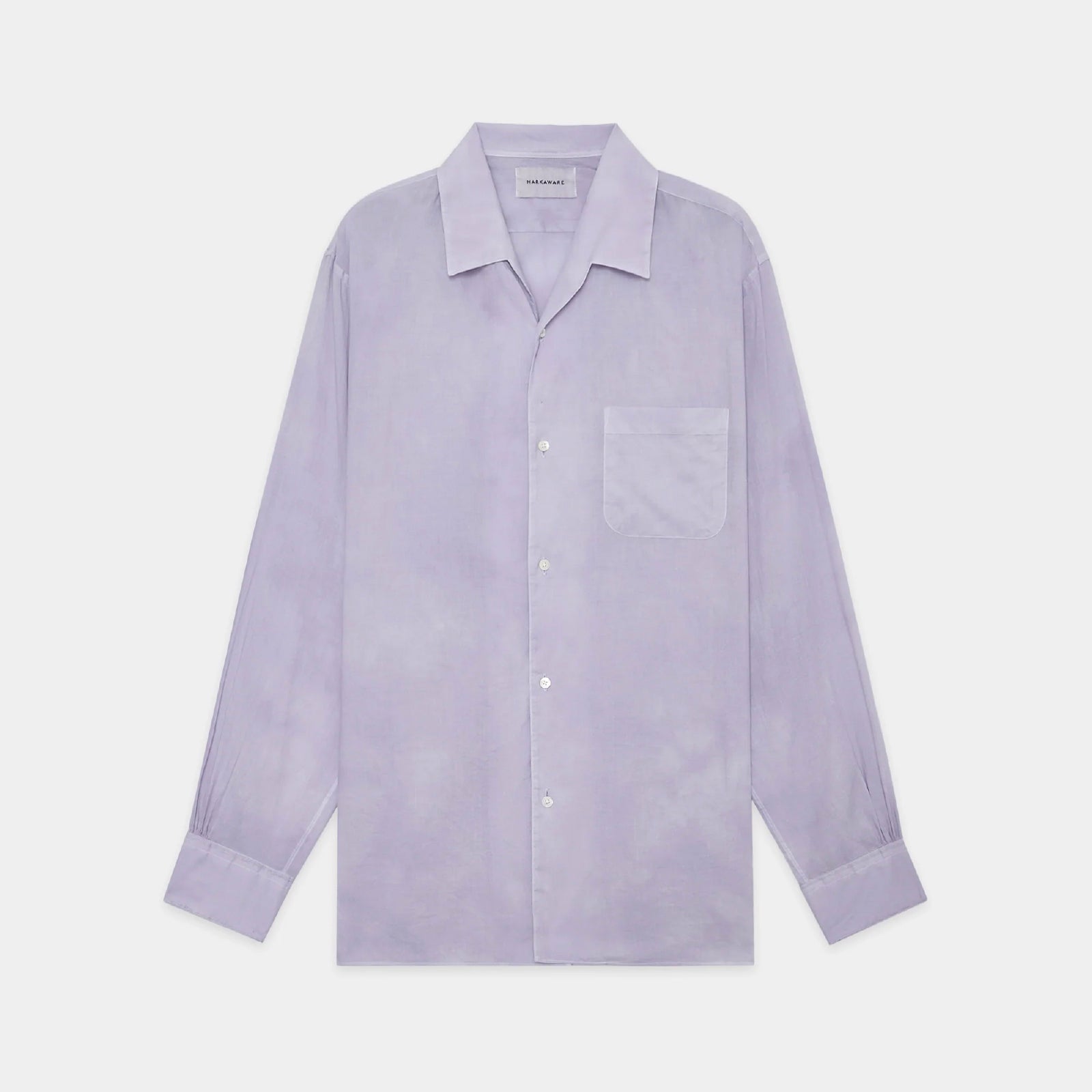 Organic Cotton 90/1 Loan / Italian Open Collar Shirt