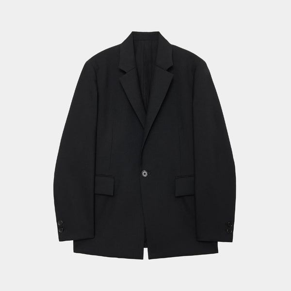 Heavy Organic Wool Tropical Square Jacket