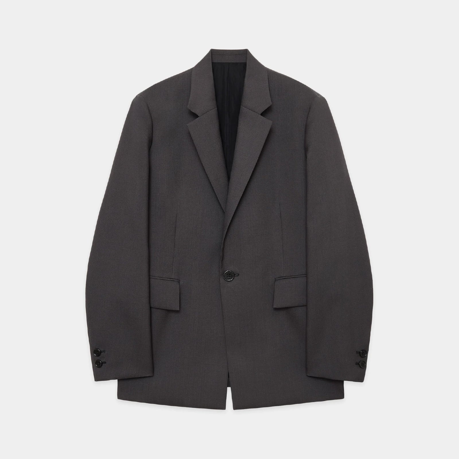 Heavy Organic Wool Tropical Square Jacket