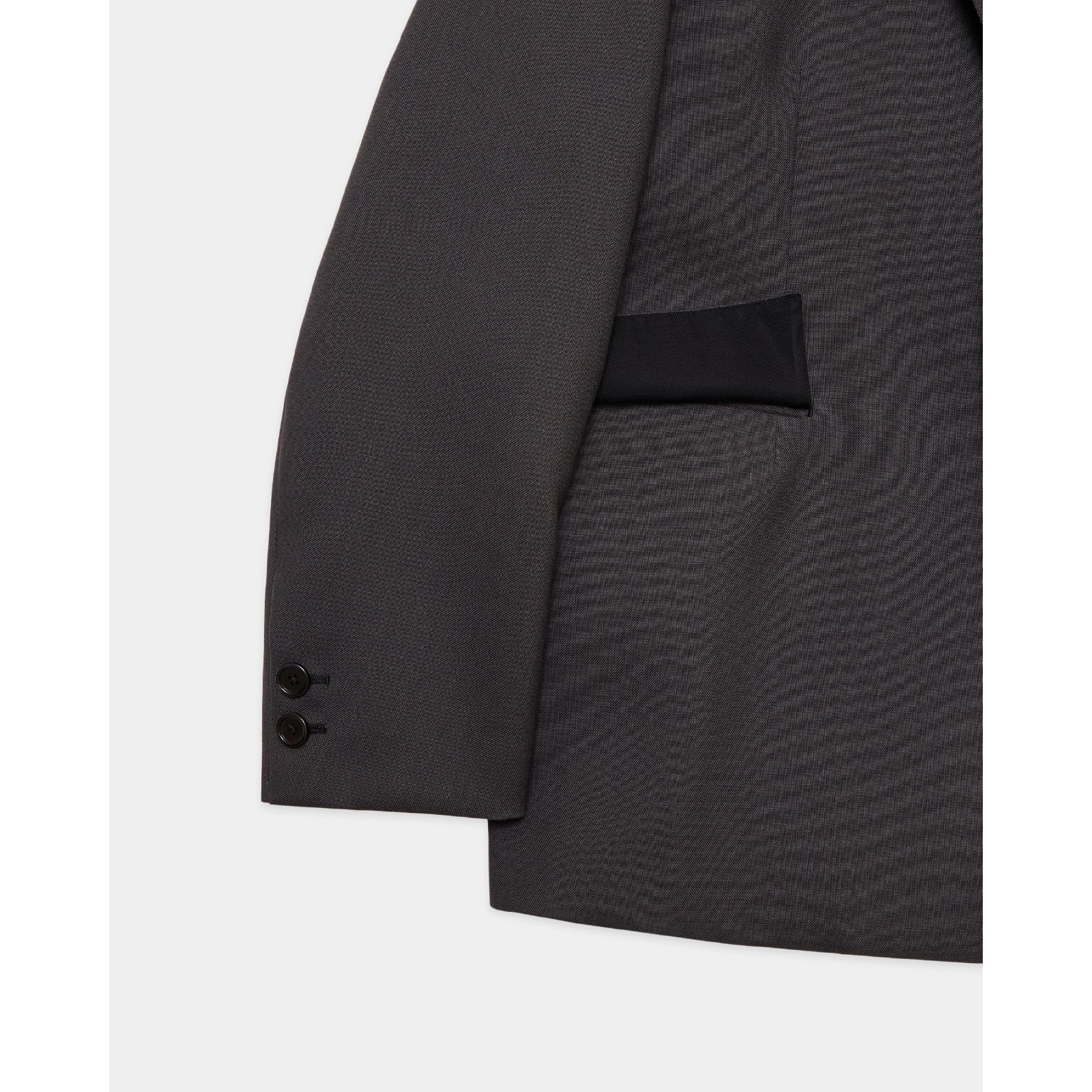 Heavy Organic Wool Tropical Square Jacket