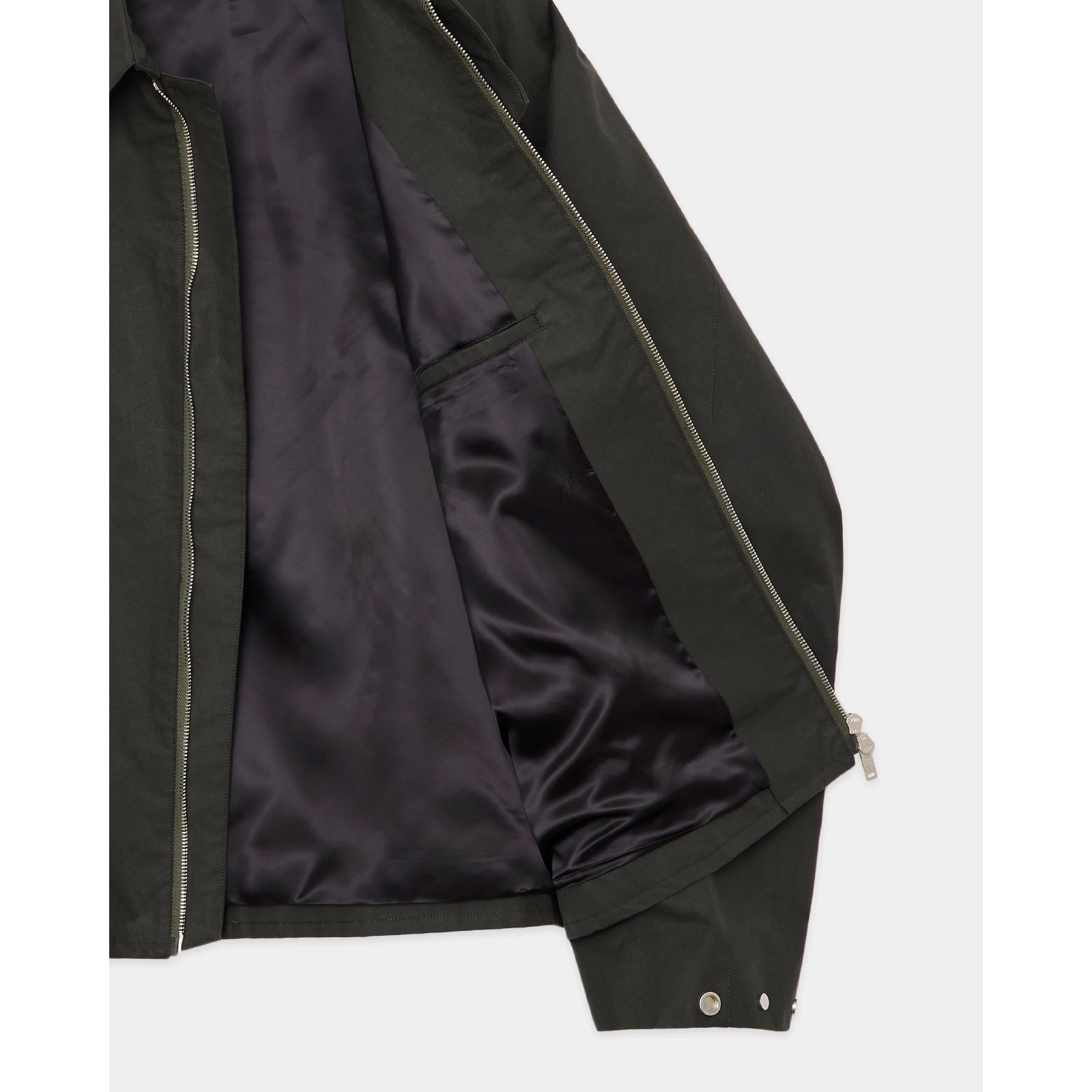 Organic Cotton Heavy All Weather Cloth Zip Up Jacket