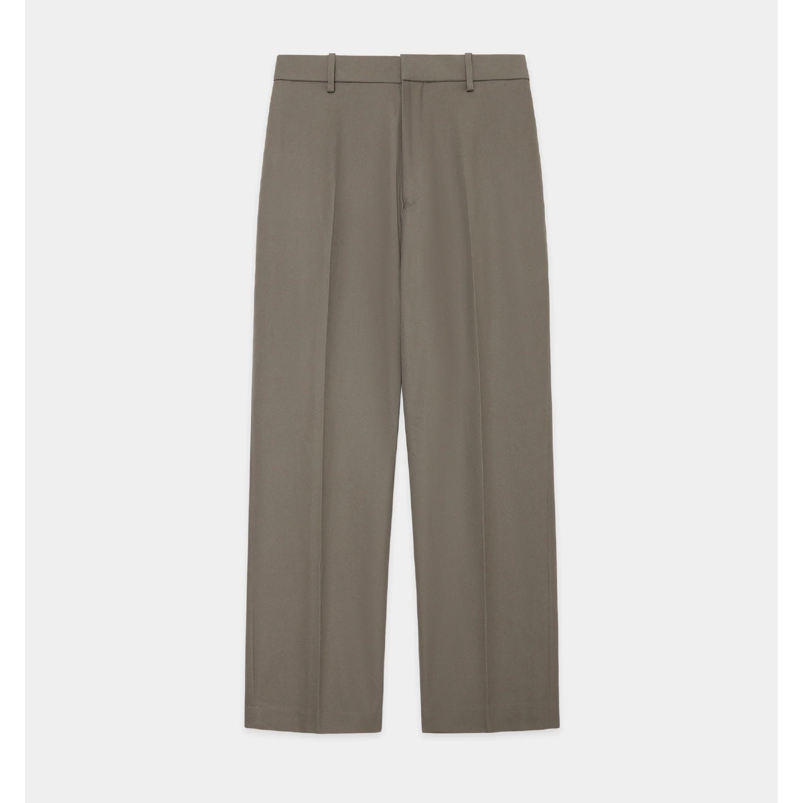 Organic Cotton Survival Cloth Flat Tapered Trousers
