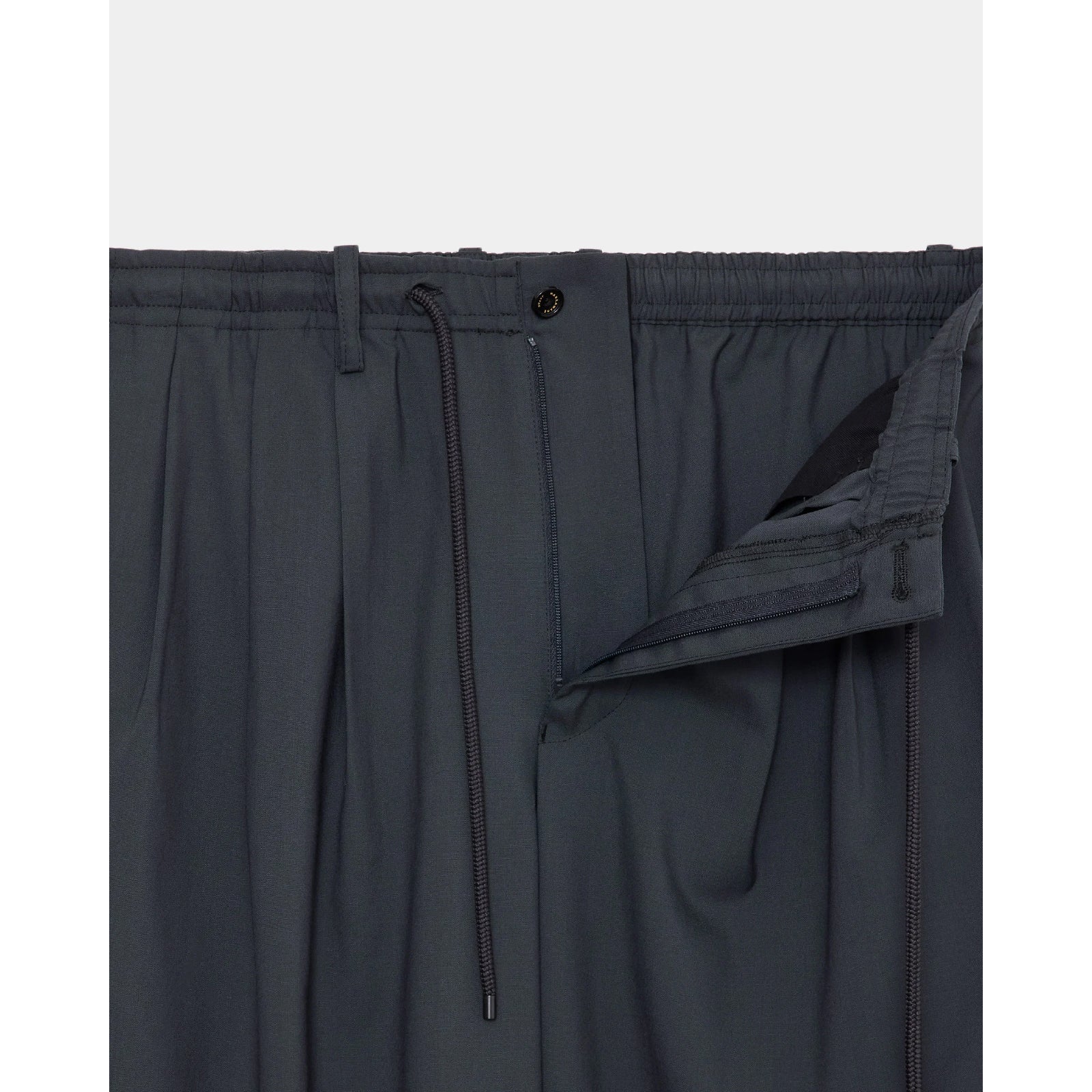 Organic Wool 2/80 Tropical / Triple Pleated Easy Trousers