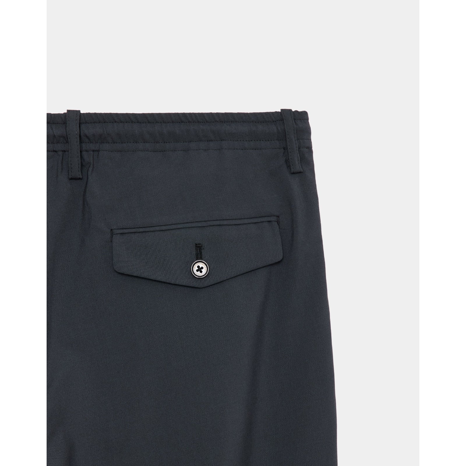 Organic Wool 2/80 Tropical / Triple Pleated Easy Trousers