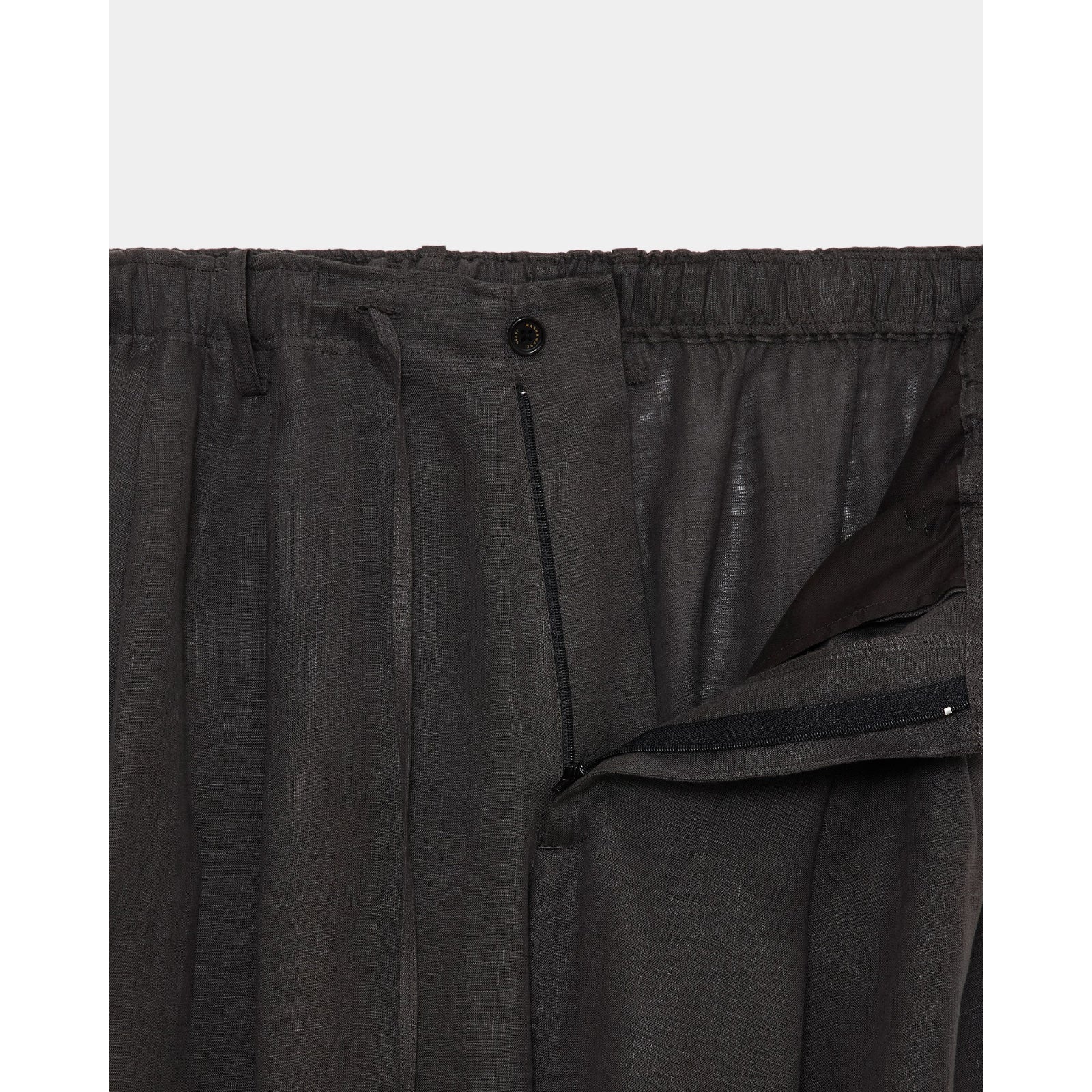 Hemp Shirting / Double Pleated Easy Trousers