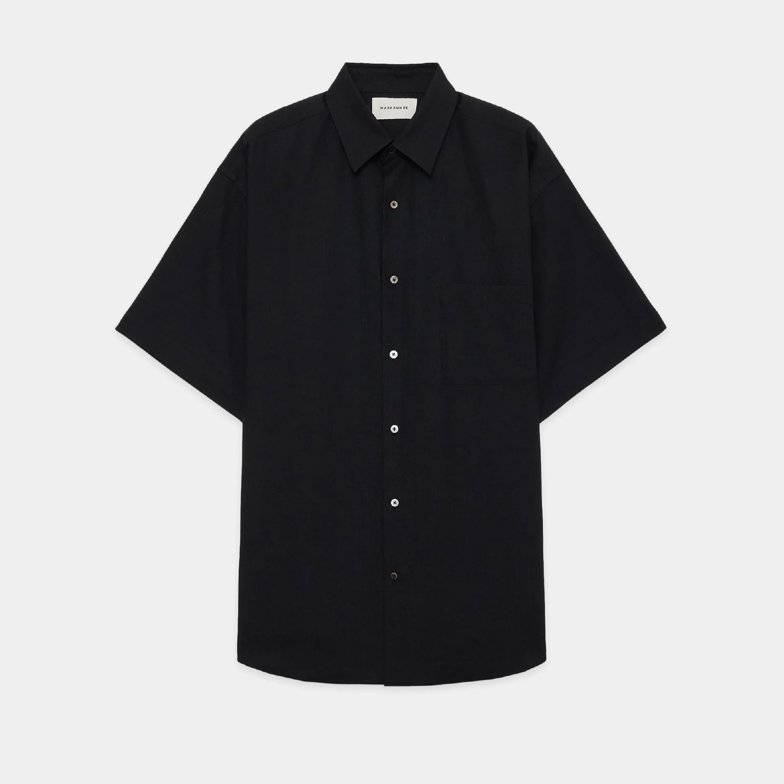 Organic Wool Hemp Tropical / Comfort Fit S/S Shirt | ref. / Web Store