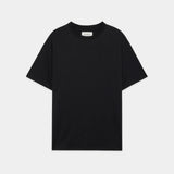 Organic Giza 70/2 Knit / New Relaxed Fit Tee BLACK