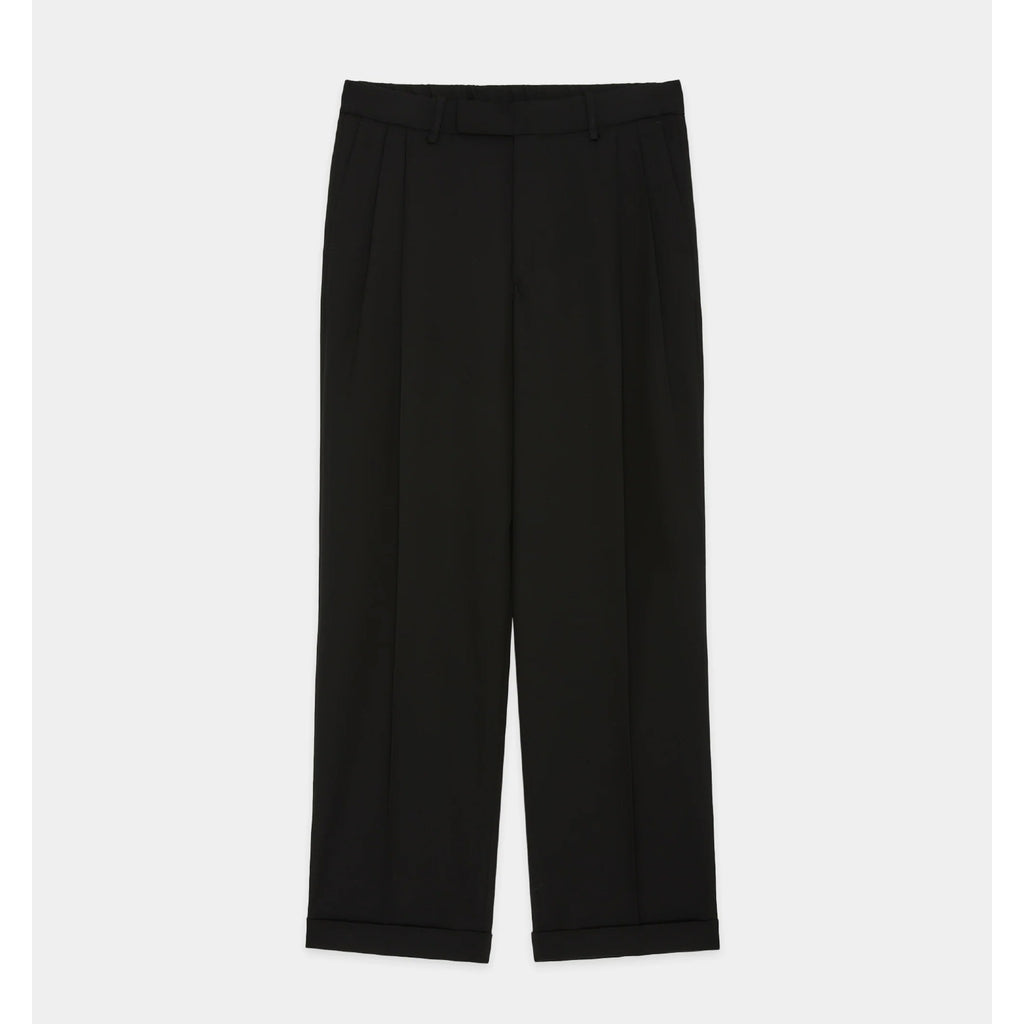 Organic Wool Survival Cloth® / Double Pleated Semi Easy Trousers