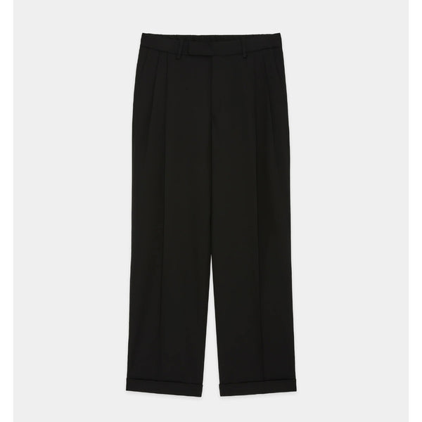 Organic Wool Survival Cloth® / Double Pleated Semi Easy Trousers
