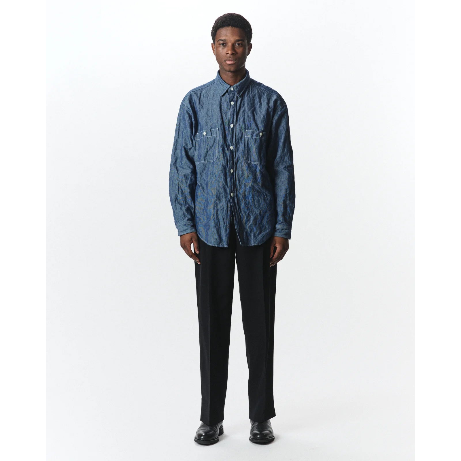Organic Wool Survival Cloth® / Double Pleated Semi Easy Trousers
