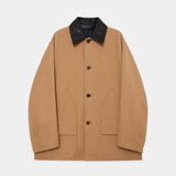 Organic Cotton Duck / Chasseur Jacket NATURAL BROWN