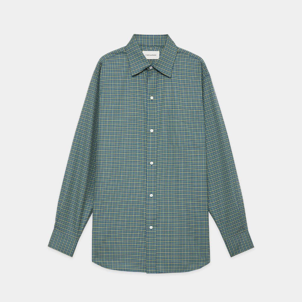 Super 160s Washable Wool Oxford / Regular Fit Dress Shirt