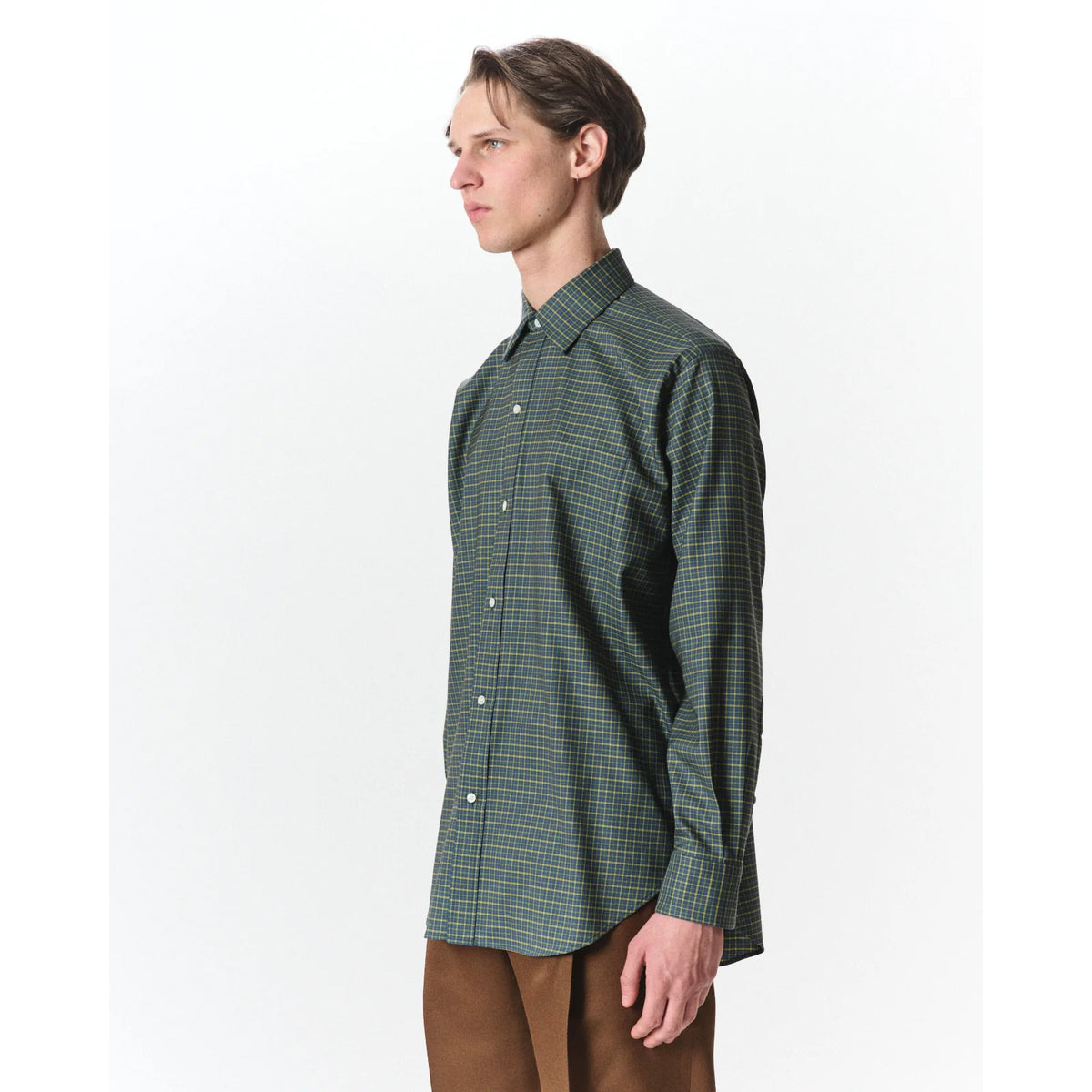 Super 160s Washable Wool Oxford / Regular Fit Dress Shirt