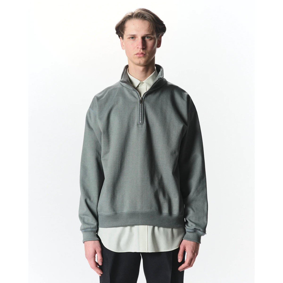 Organic Cotton Heavy Fleece / Comfort Half Zip