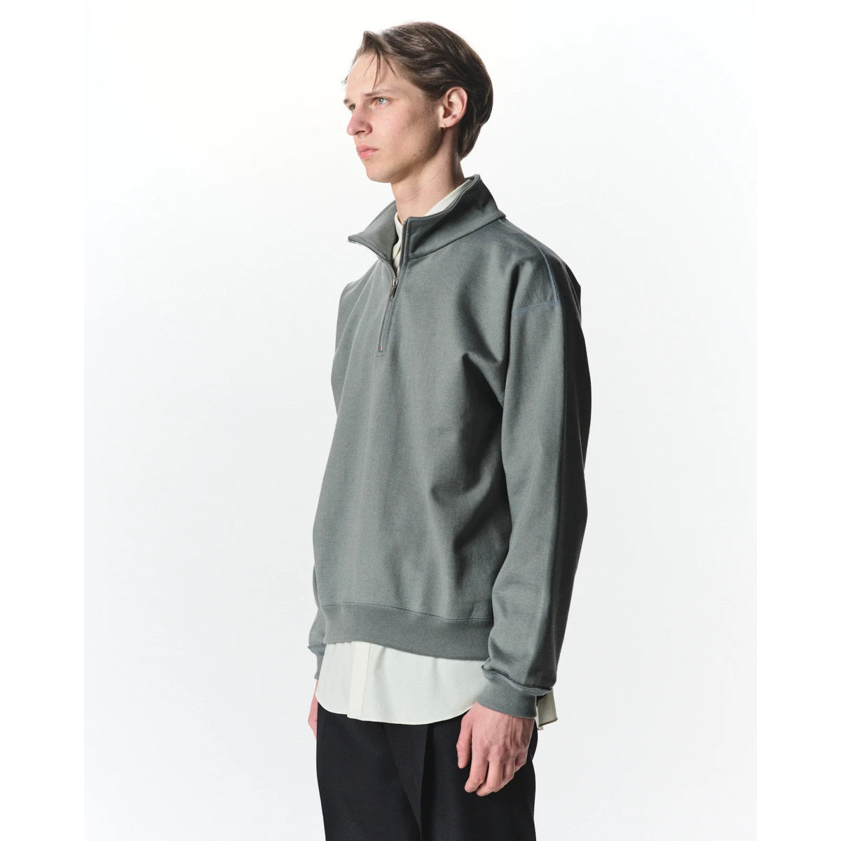 Organic Cotton Heavy Fleece / Comfort Half Zip