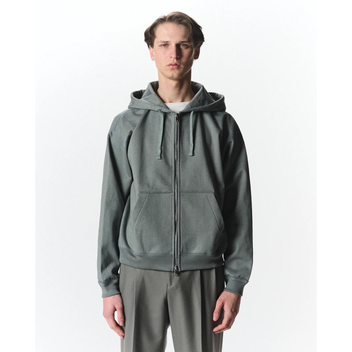 Organic Cotton Heavy Fleece / Comfort Zip Parka