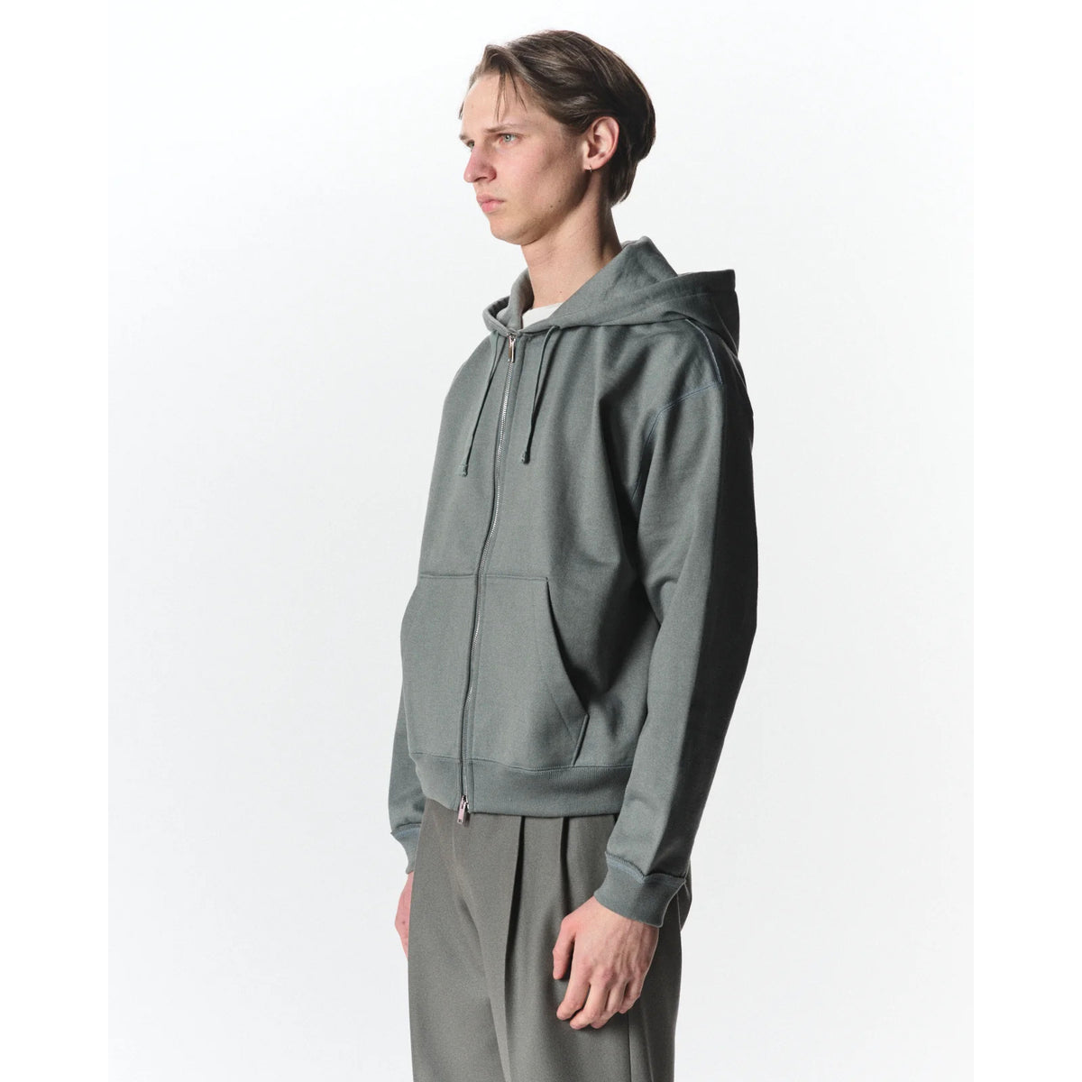 Organic Cotton Heavy Fleece / Comfort Zip Parka