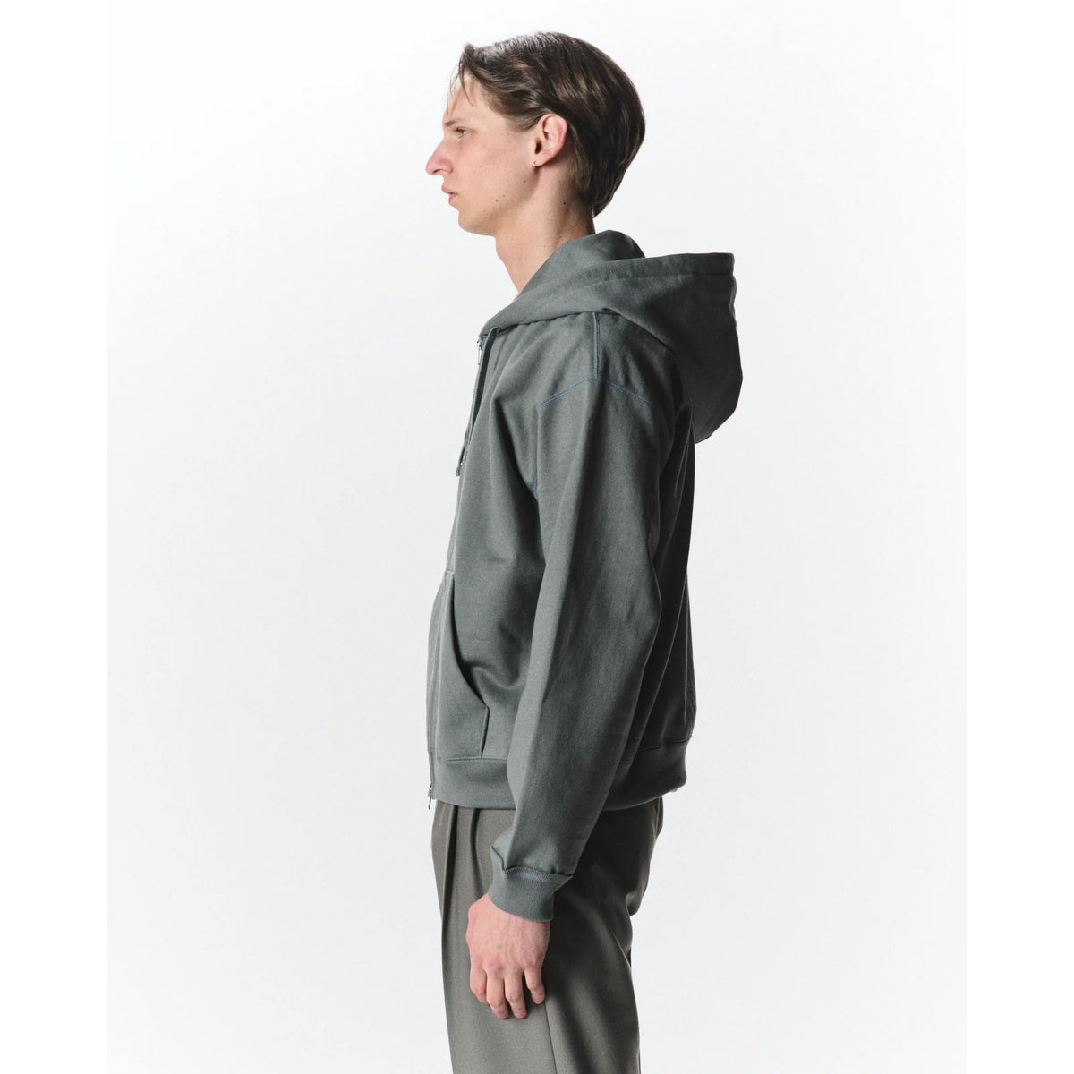 Organic Cotton Heavy Fleece / Comfort Zip Parka