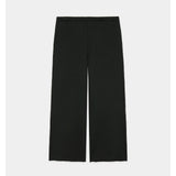 Organic Cotton Heavy Fleece / Wide Gym Pants BLACK
