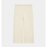 Organic Cotton Heavy Fleece / Wide Gym Pants IVORY