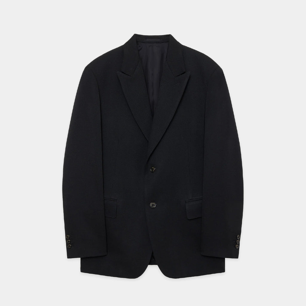 Polwarth Tuxedo Cloth / Peaked Lapel Two Button Jacket