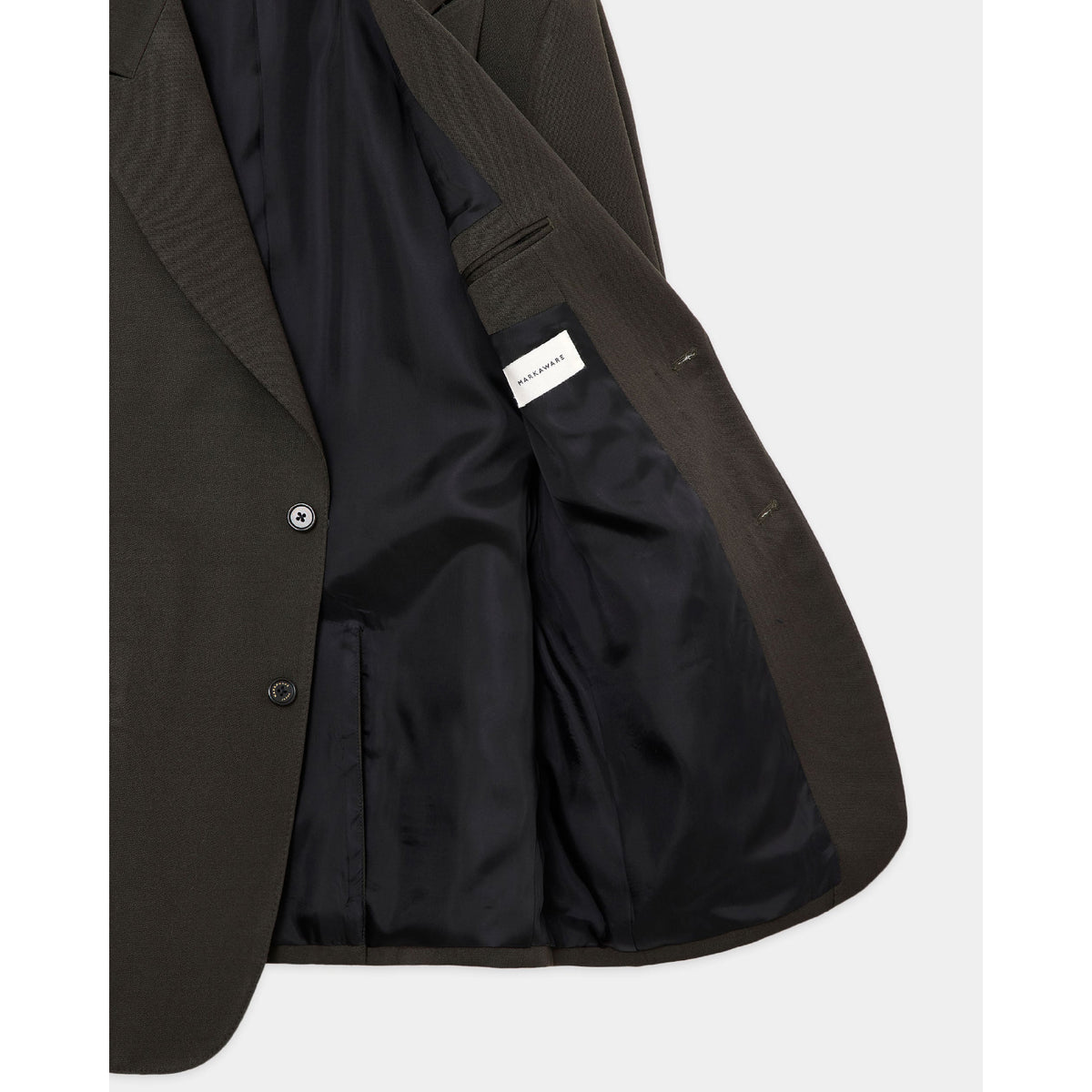 Polwarth Tuxedo Cloth / Peaked Lapel Two Button Jacket