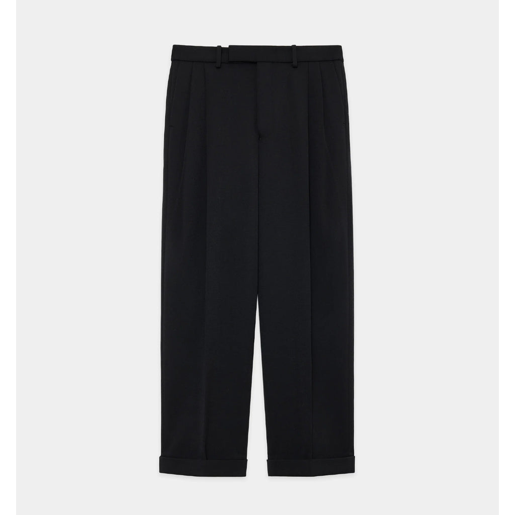 Polwarth Tuxedo Cloth / Double Pleated Semi Easy Trousers