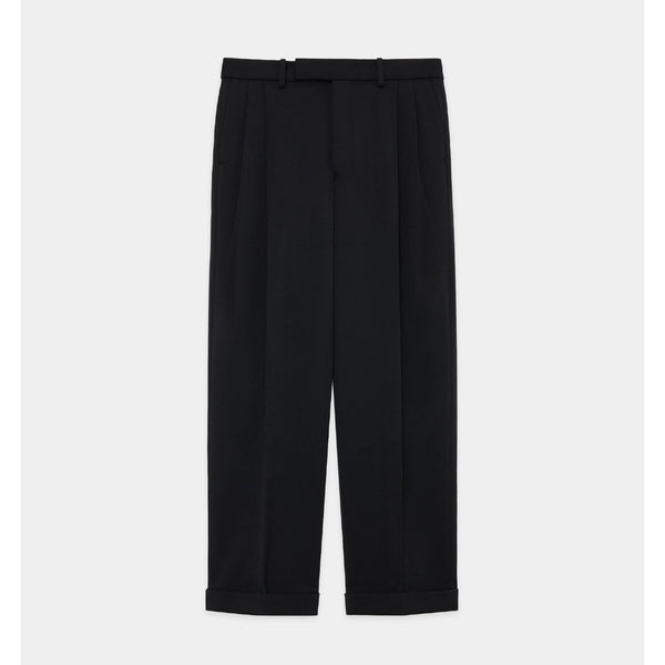 Polwarth Tuxedo Cloth / Double Pleated Semi Easy Trousers