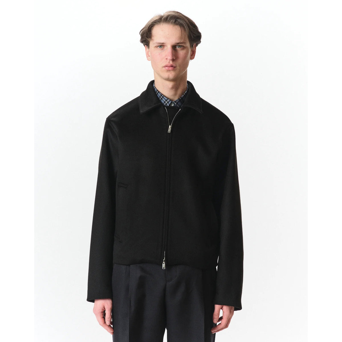 Cashmere Double Faced Cloth / Worker Jacket