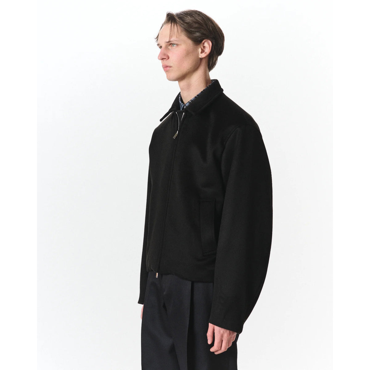 Cashmere Double Faced Cloth / Worker Jacket