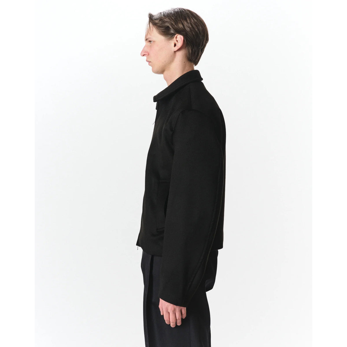 Cashmere Double Faced Cloth / Worker Jacket