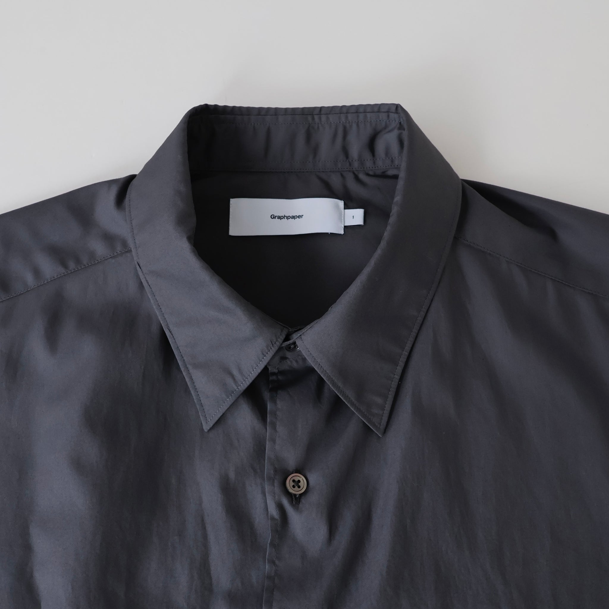 Broad S/S Oversized Regular Collar Shirt