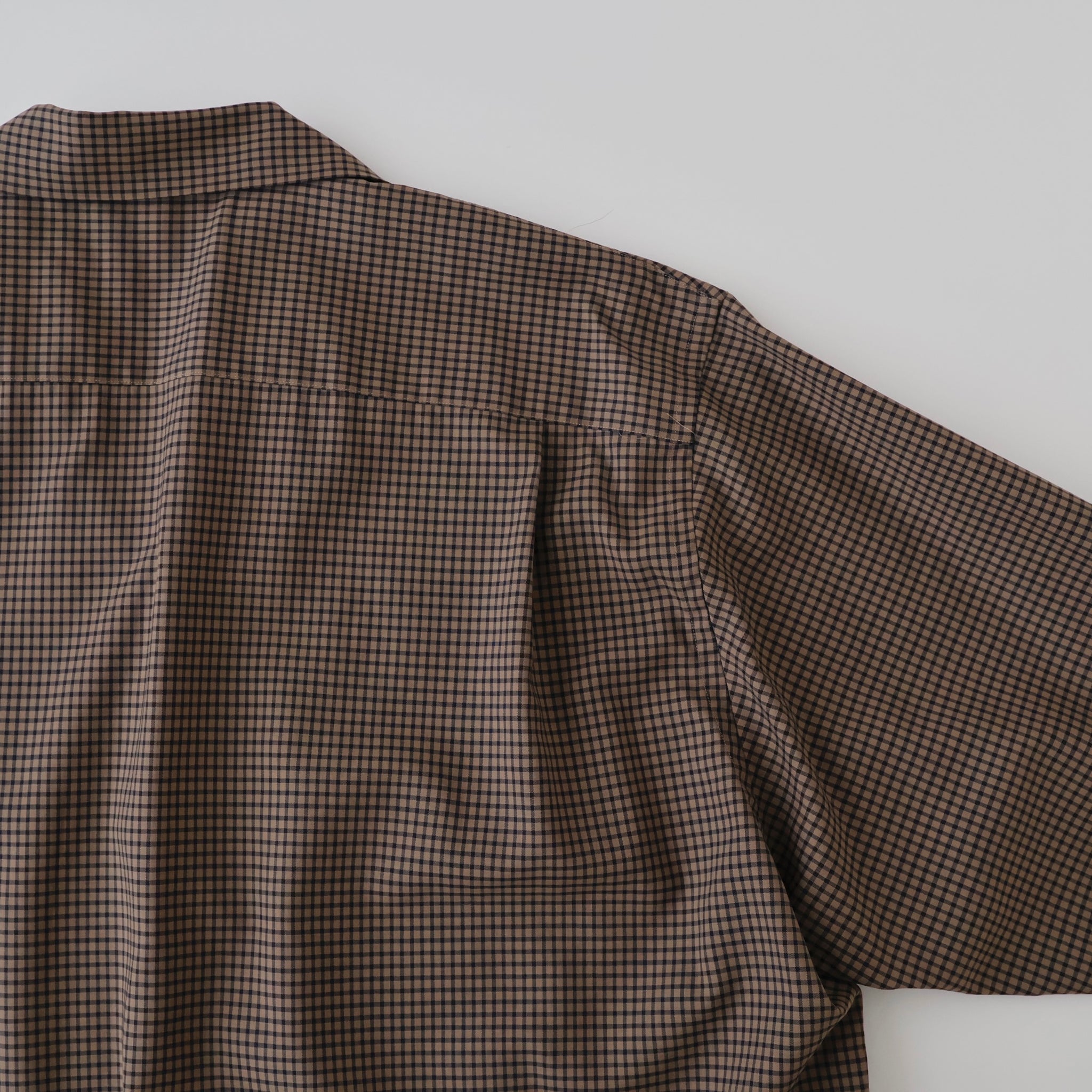 Summer Wool Open Collar SS Shirt