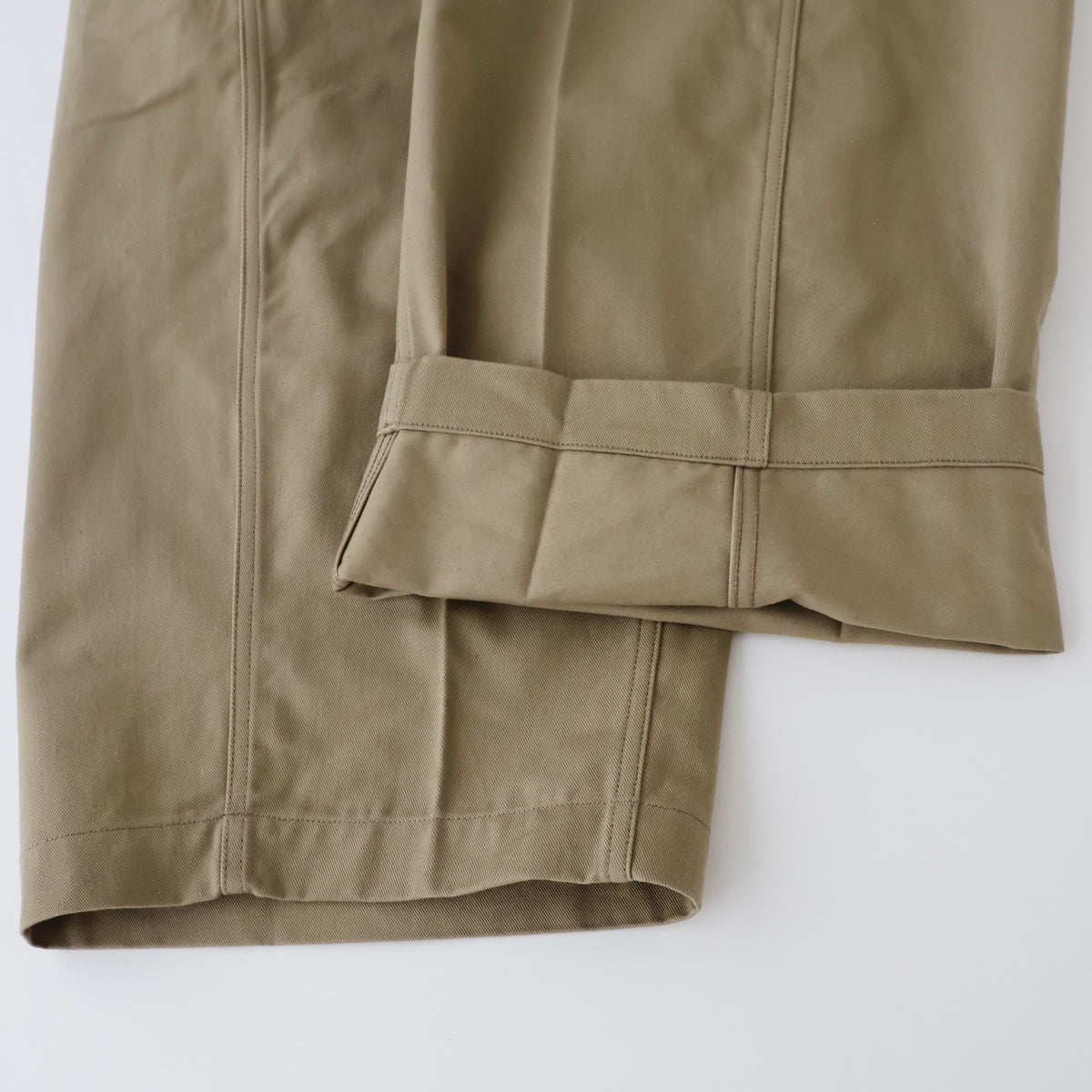 BARREL LEG CHINO TROUSERS