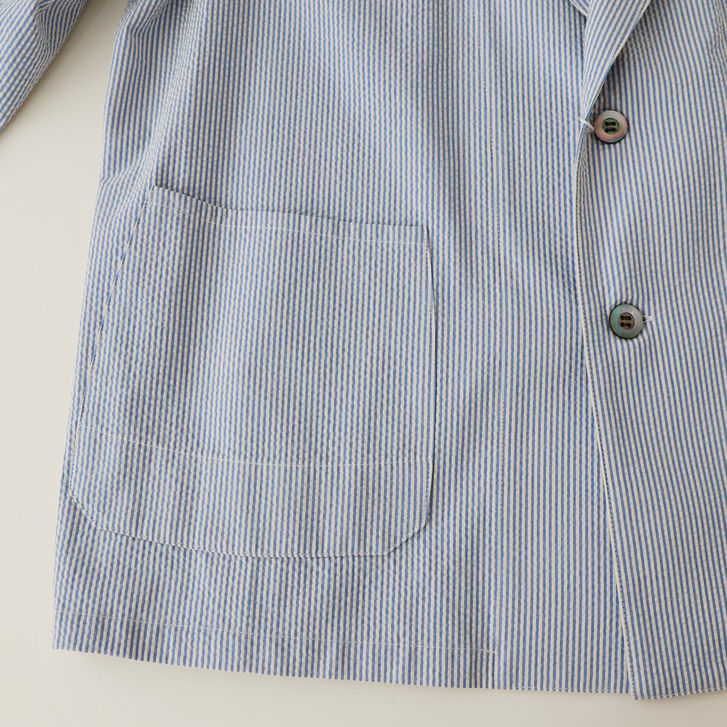 COVERALL JACKET - SEERSUCKER - ref. / Web Store