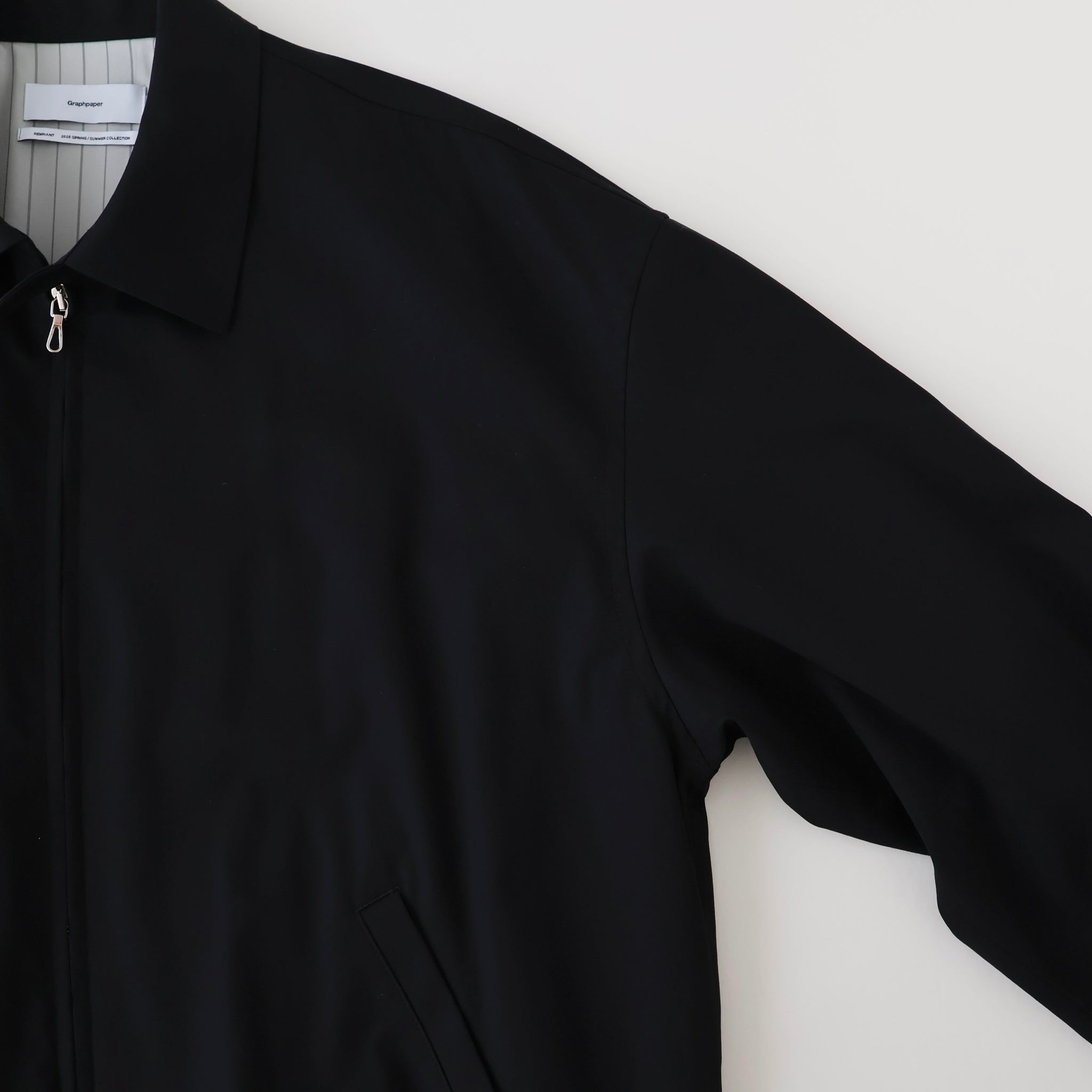 Brushed Cotton Gabardine Swing Top Jacket - ref. / Web Store