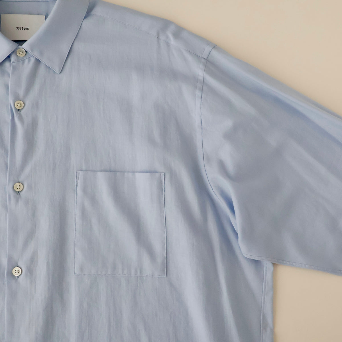 COTTON SILK OVERSIZED LS SHIRT