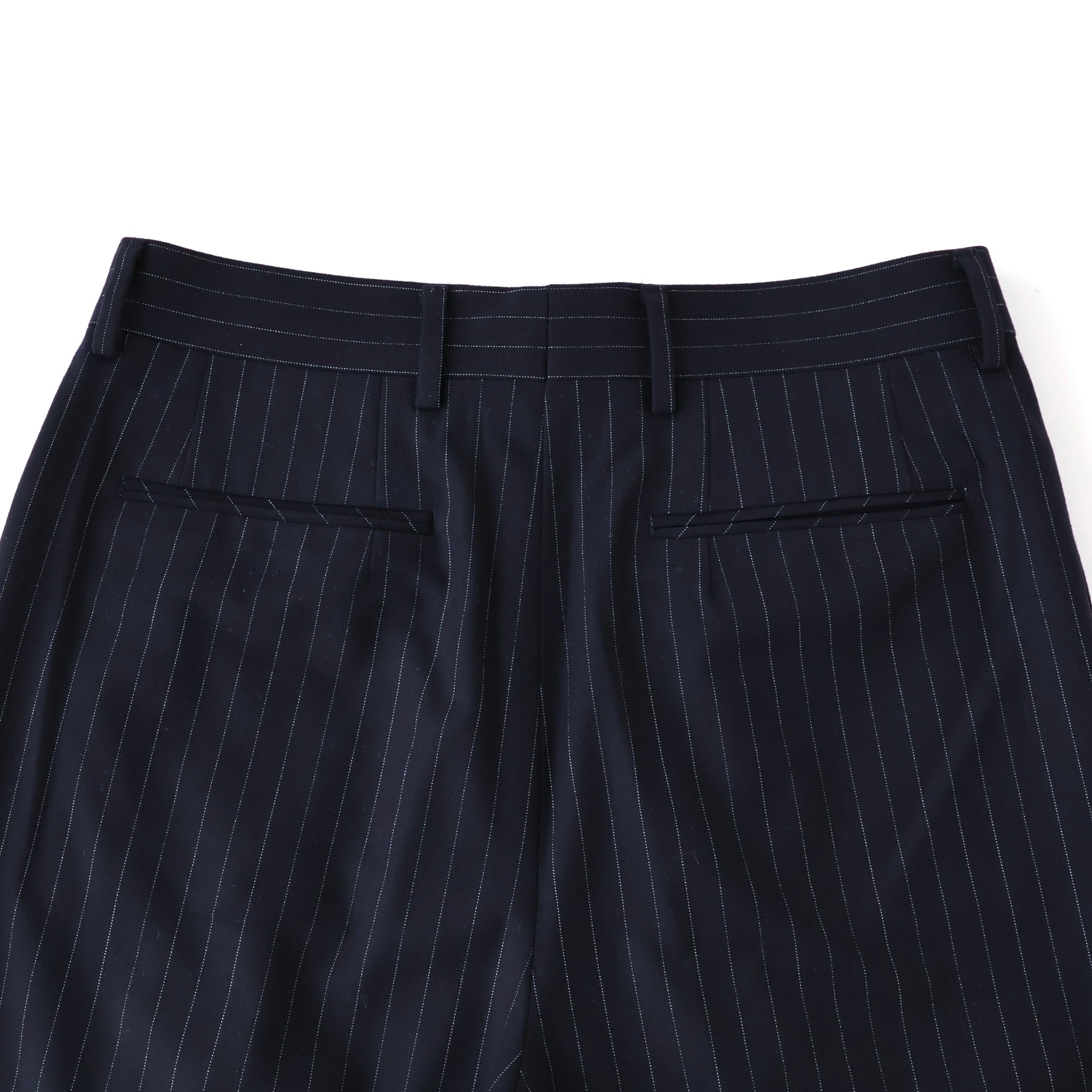 140's Wool Stretch Pinstripe Standard Type1