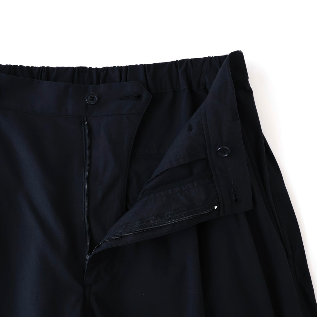 Cotton Wool Poplin Oversized Slacks - ref. / Web Store